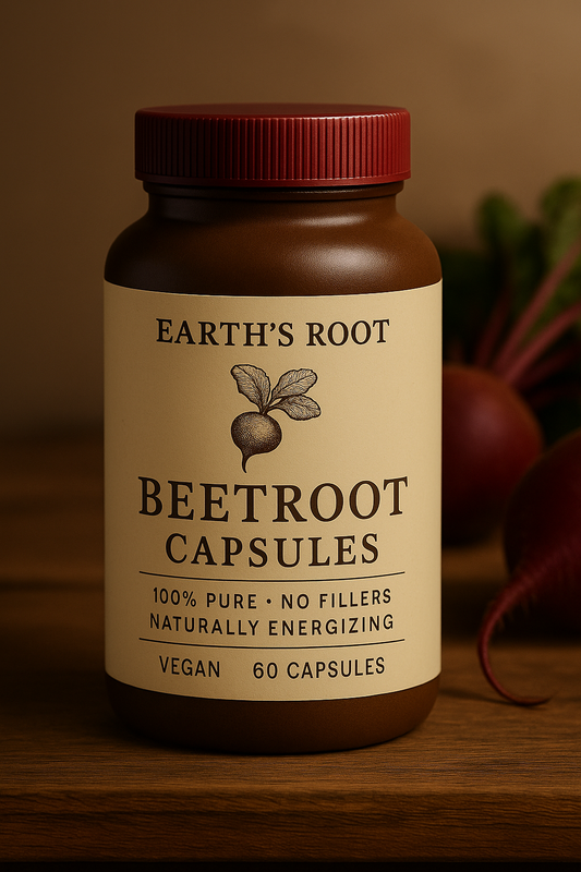 Earth's Root Organic Wild Beetroot Capsules